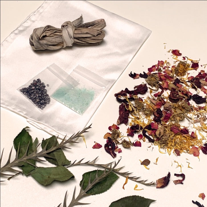 Natural Dye Kit: Bundle Dye Scarf